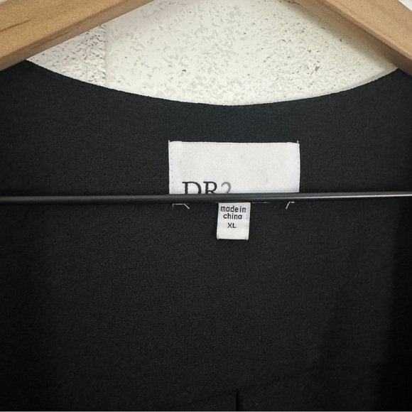 DR2 Black Open Front Vest - Picture 4 of 7